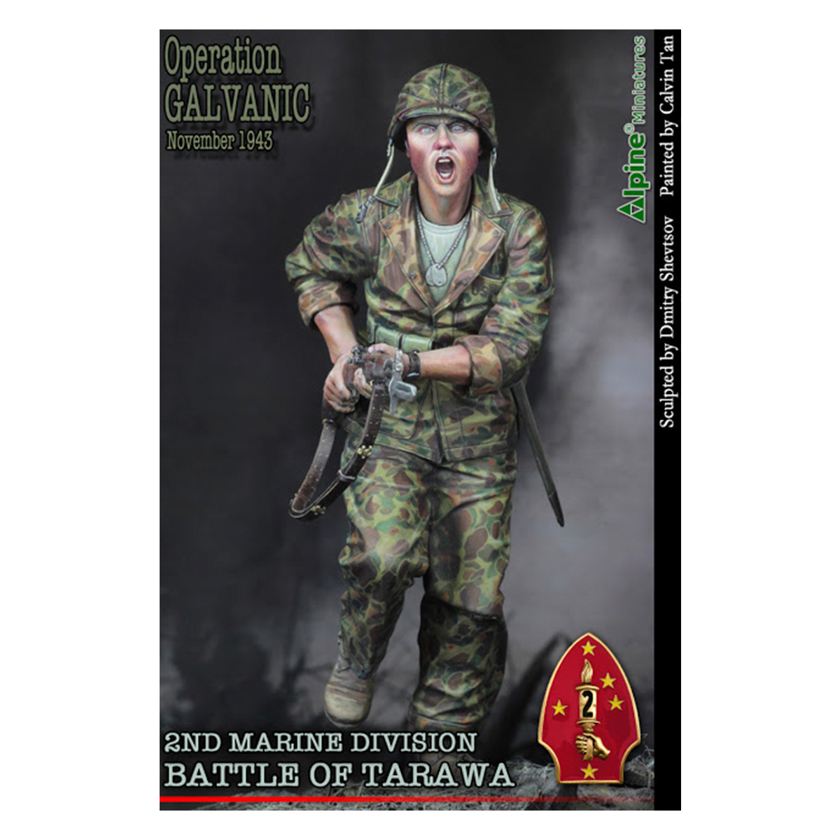 Alpine Miniatures – “The Charge” USMC 1943/44 (1/16)