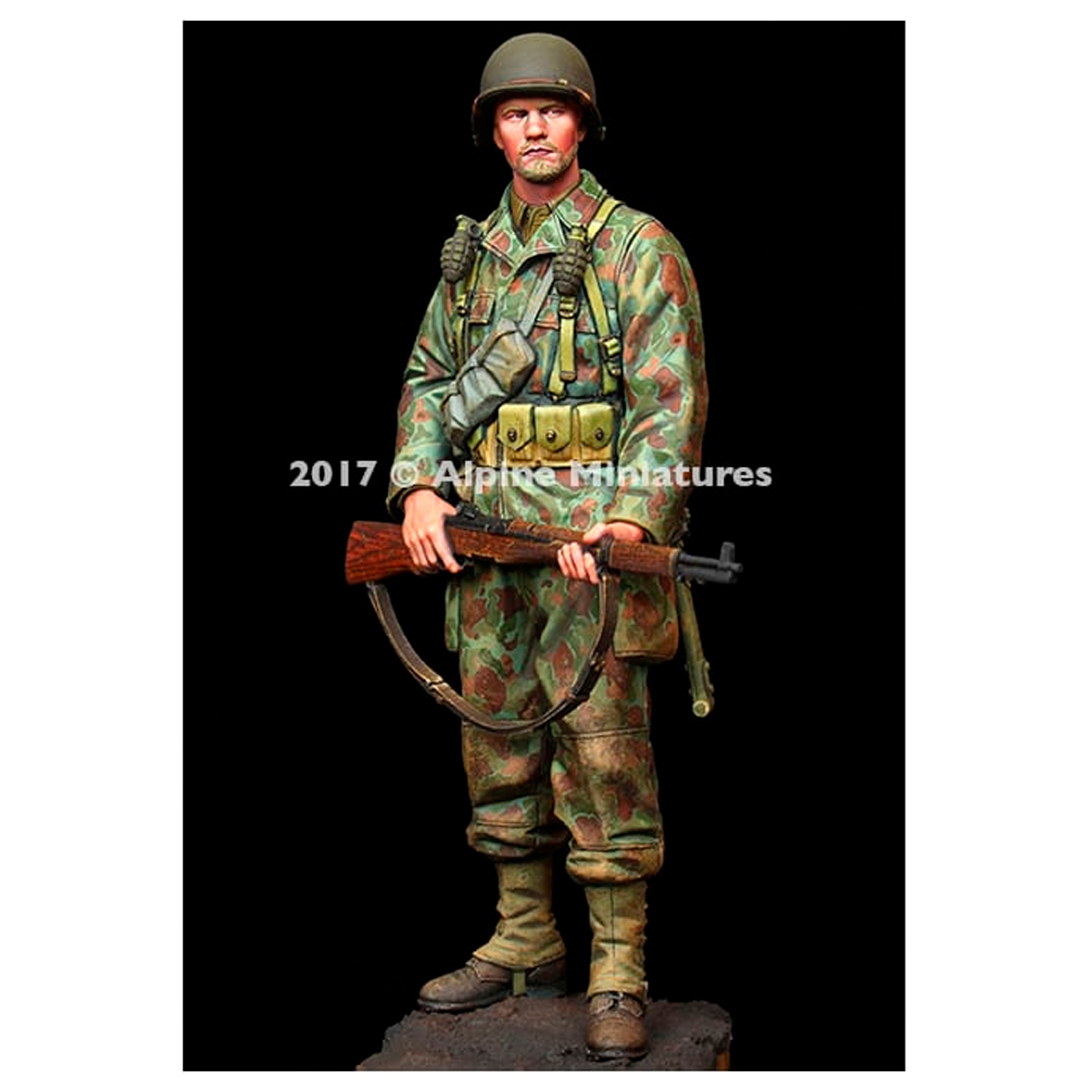 Alpine Miniatures – US Infantry 2AD Normandy 1944 (1/16)