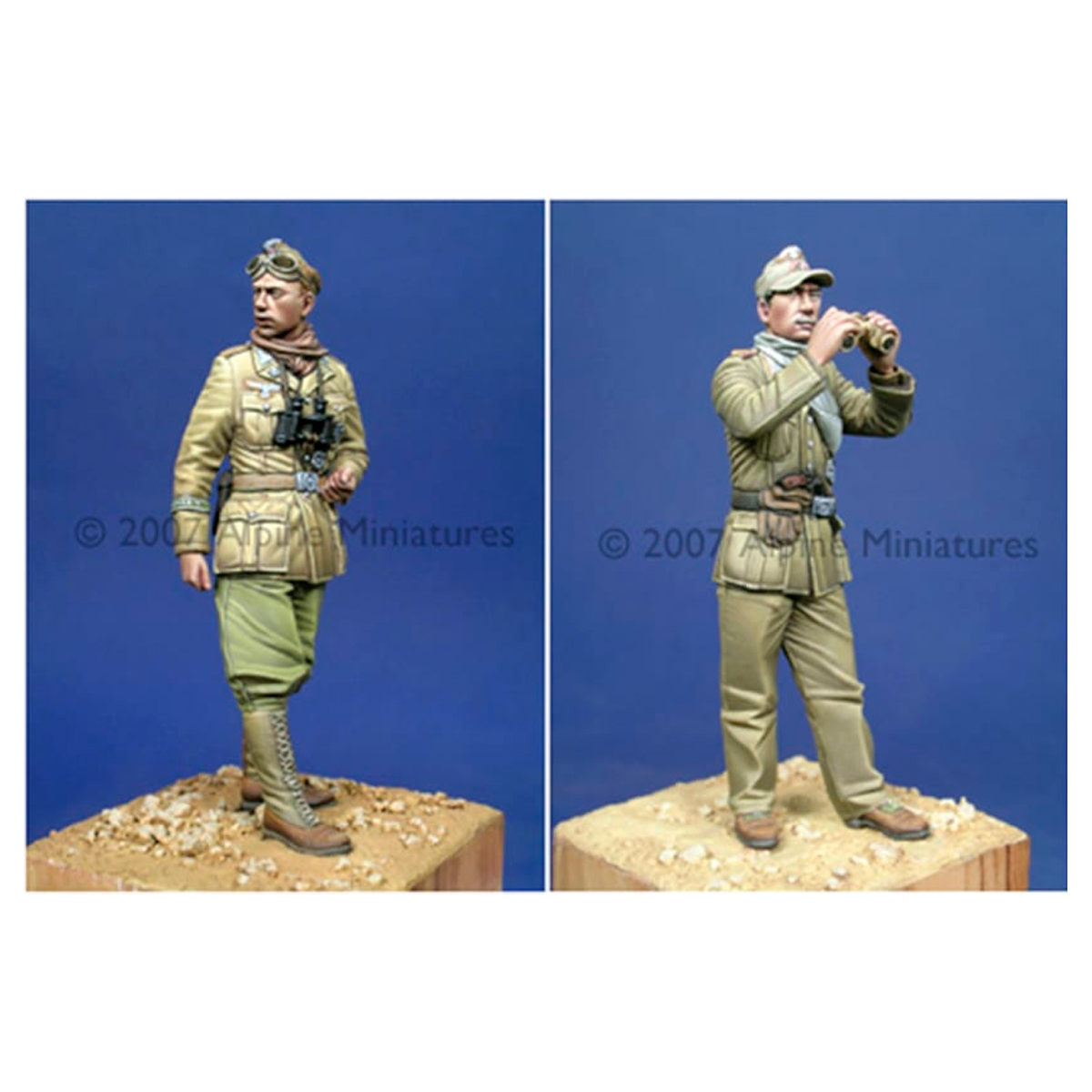 Alpine Miniatures – DAK Panzer Crew Set (2 figs) 1/35