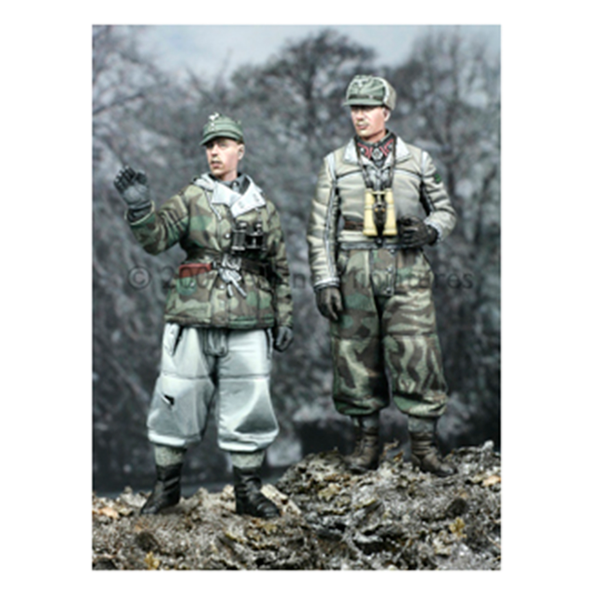 Alpine Miniatures – Winter Panzer Crew Set (2 figs) 1/35