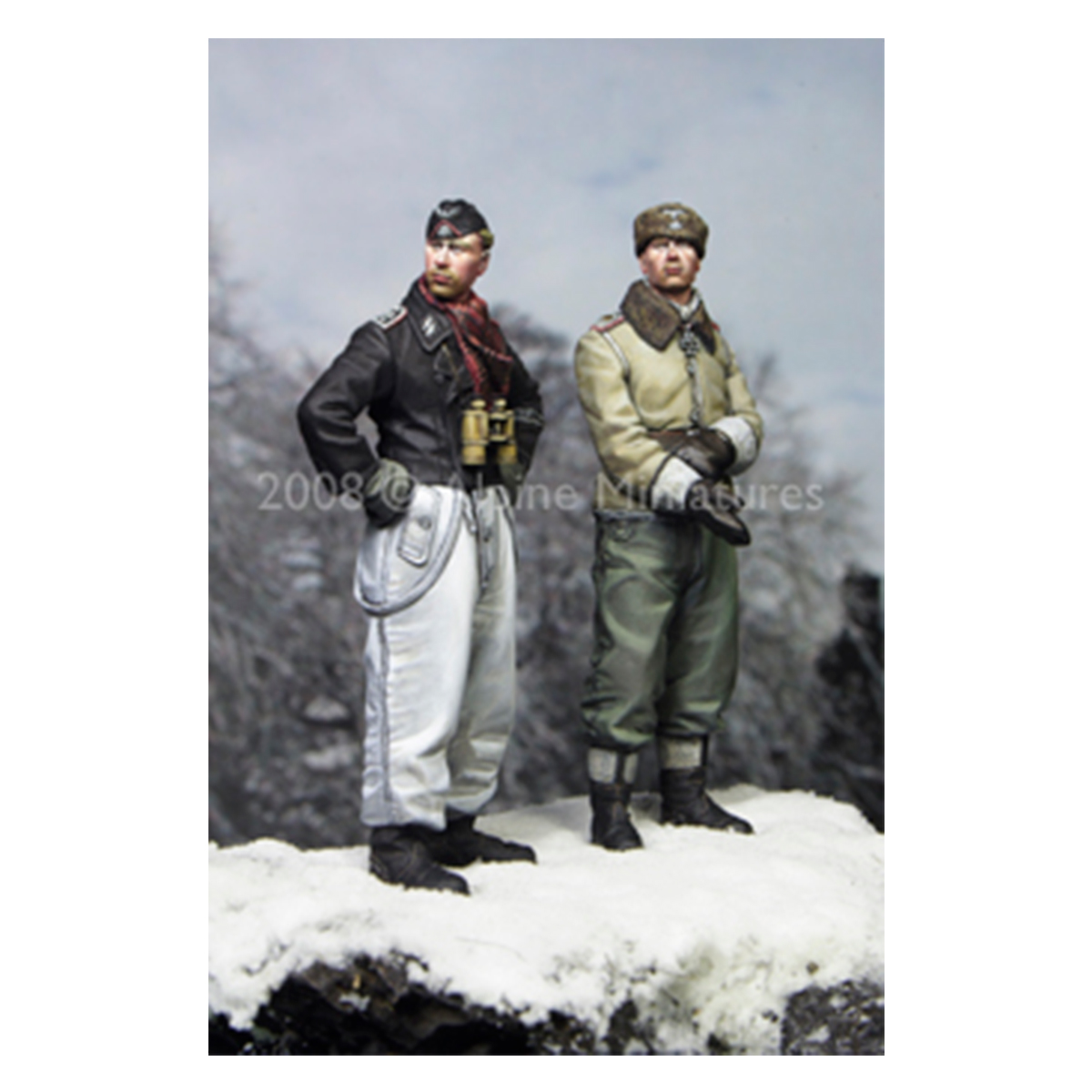 Alpine Miniatures – LAH Officers Kharkov Set #1 (2 figs) 1/35