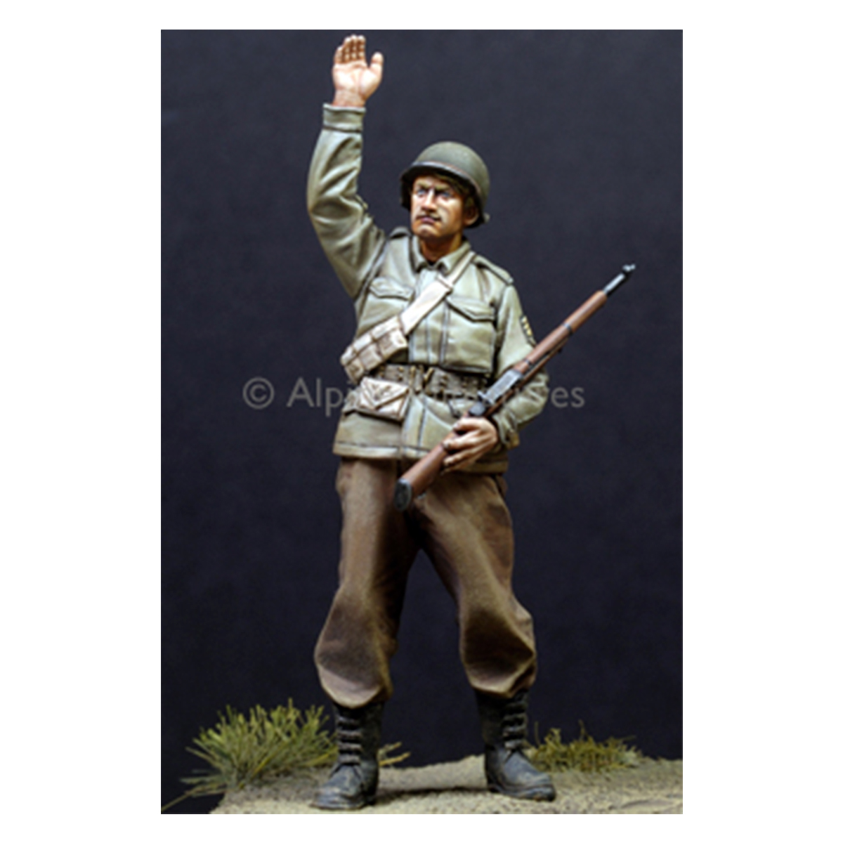 Alpine Miniatures – WW2 US Infantry #1 1/35