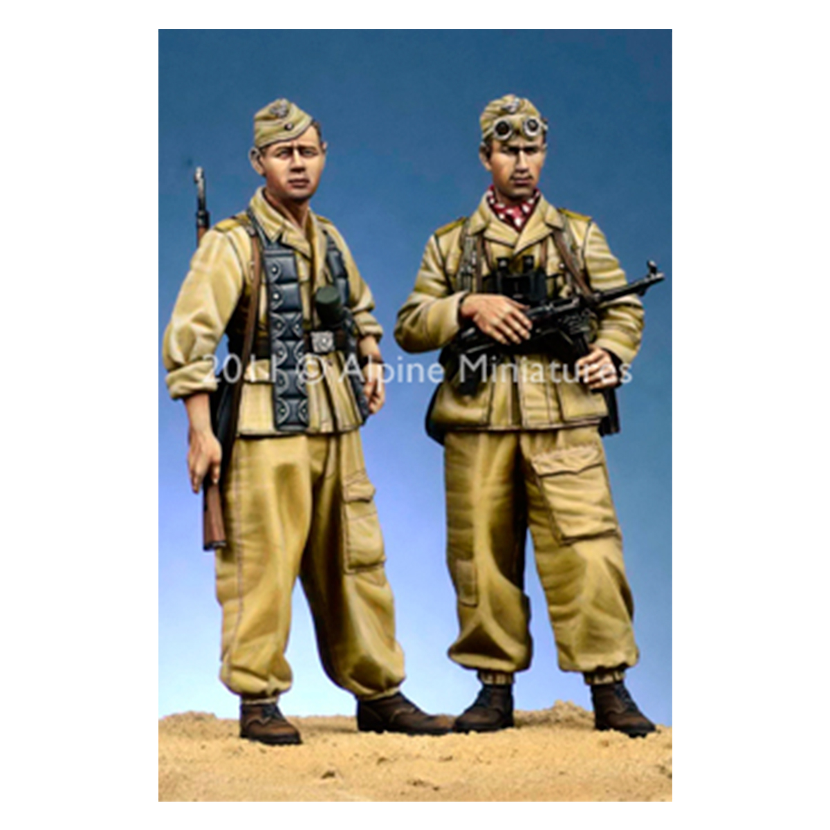 Alpine Miniatures – DAK Ramcke Brigade Set (2 figs) 1/35