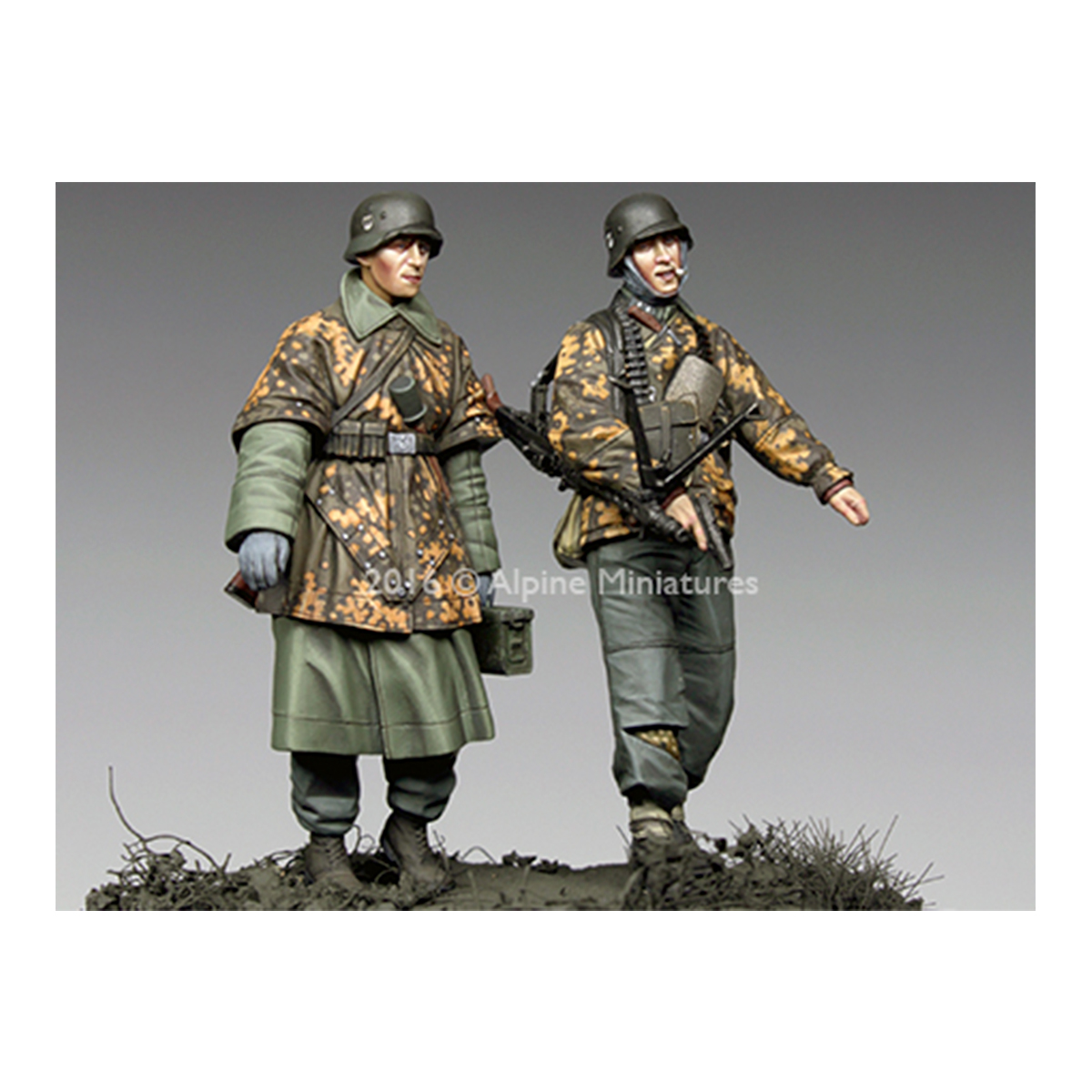 Alpine Miniatures – KG Hansen at Poteau Set #1 (2 figs) 1/35