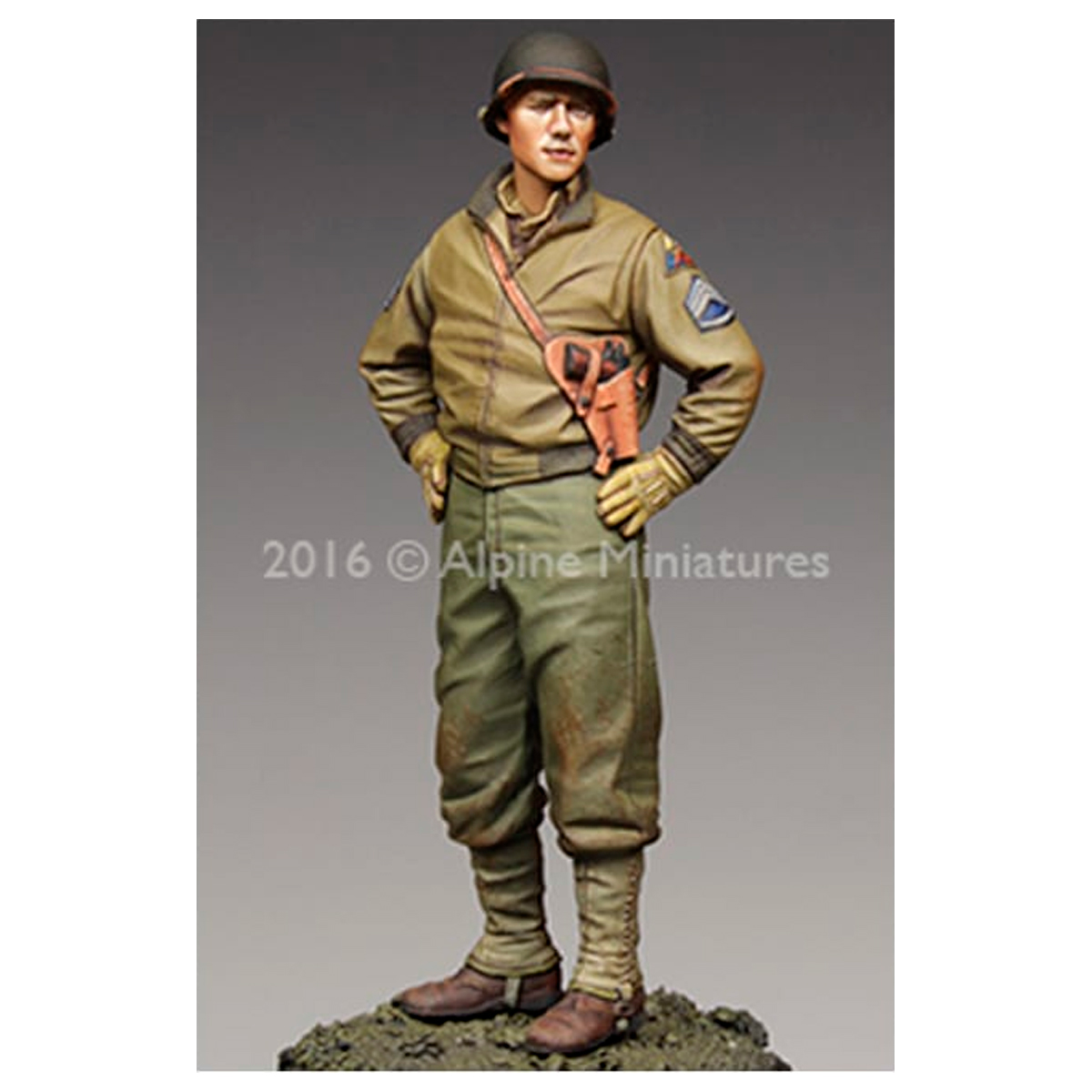 Alpine Miniatures – US 3rd Armored Division Staff Sergeant 1/35