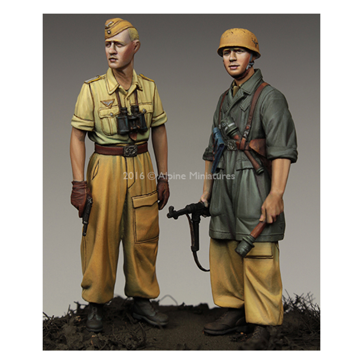 Alpine Miniatures – 1st FJ Division Set (2 figs) 1/35