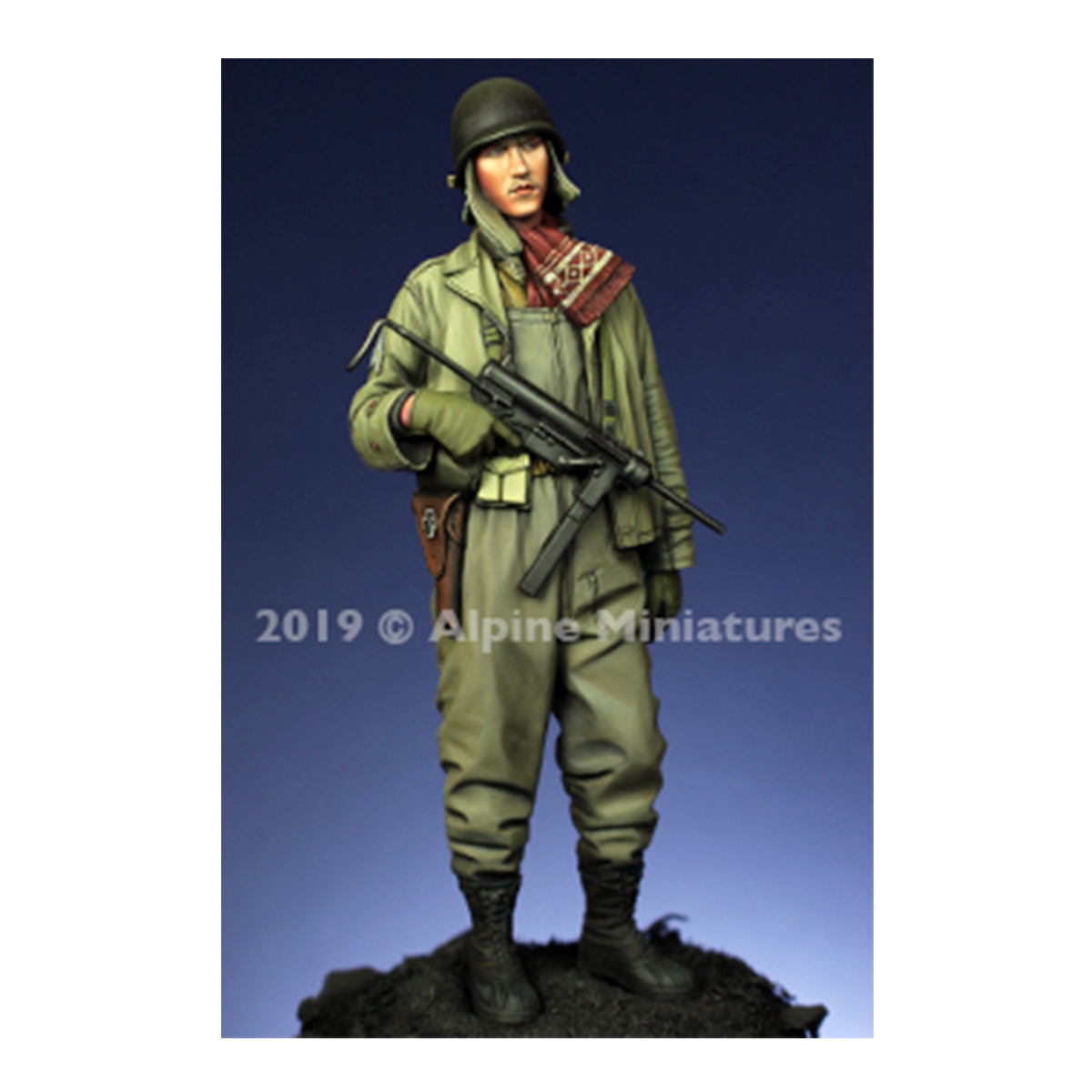 Alpine Miniatures – WW2 US 4th AD “First in Bastogne” (1/16)