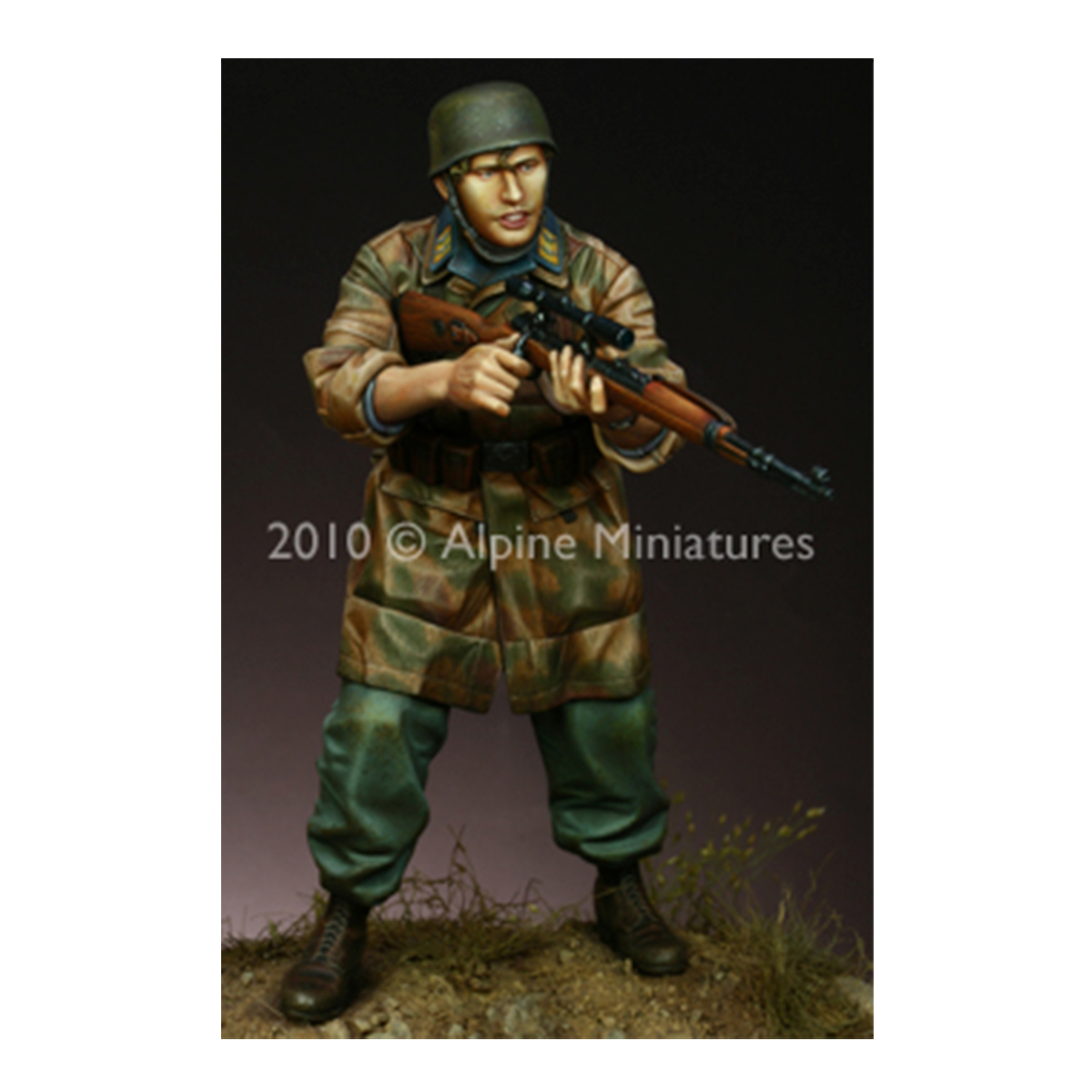 Alpine Miniatures – Fallschirmjäger Sniper (1/16)