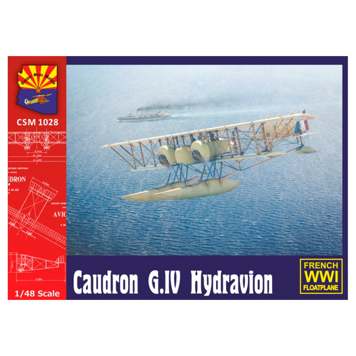 Caudron G. IV Hydravion 1/48