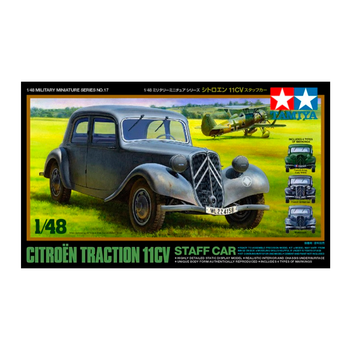 1/48 Citroën Traction 11CV