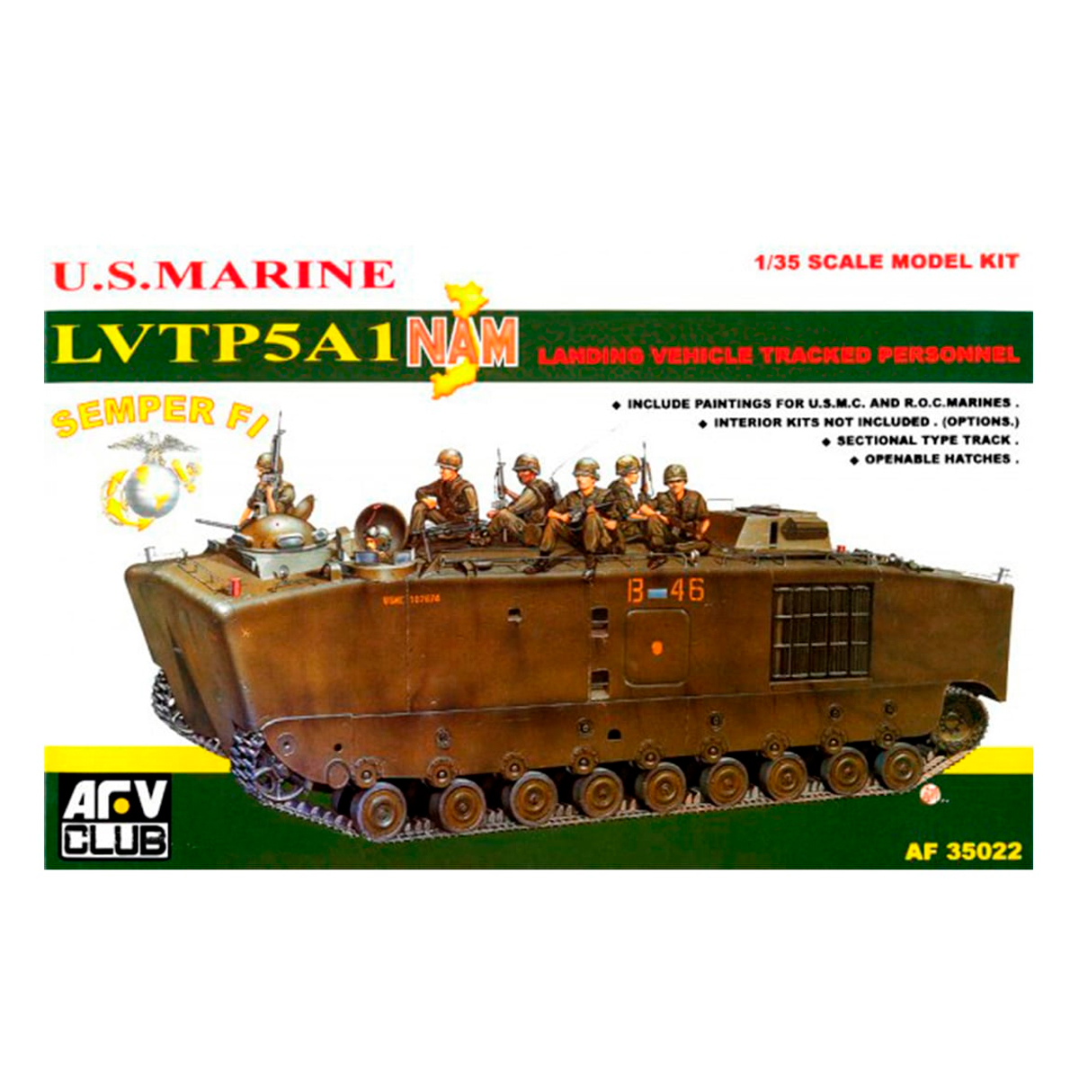 LVTP-5 Landing Vehicle 1/35