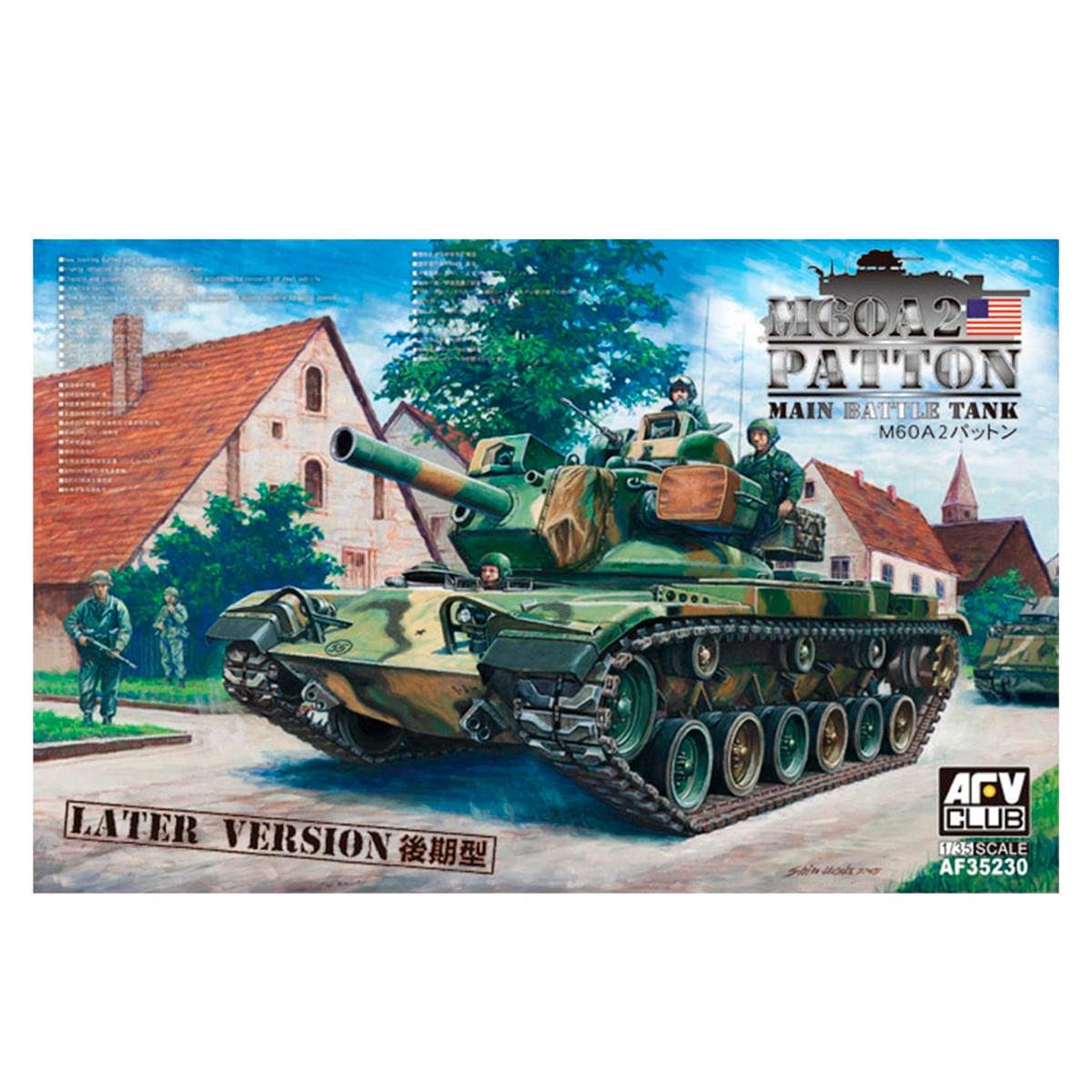 M60A2 PATTON MAIN BATTLE TANK LATER VERSION 1/35