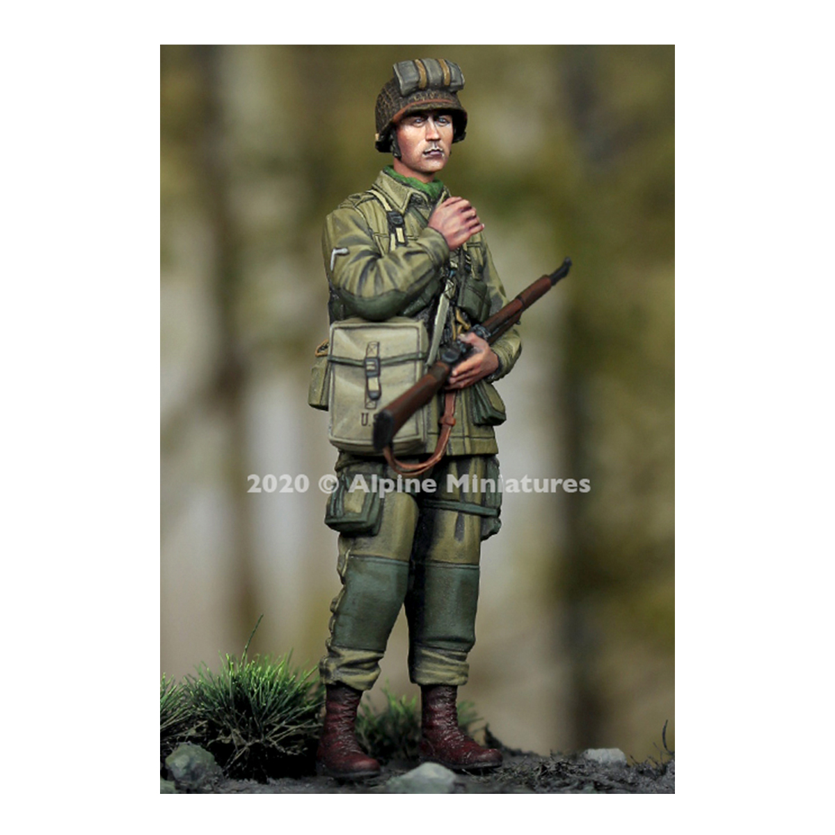 Alpine Miniatures – US 101st Airborne Trooper #2 1/35