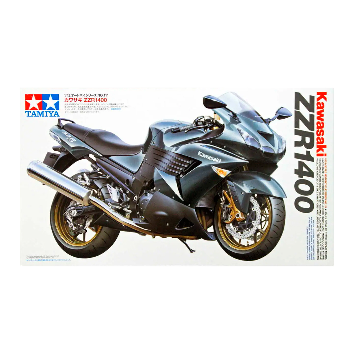 1/12 Kawasaki ZZR1400