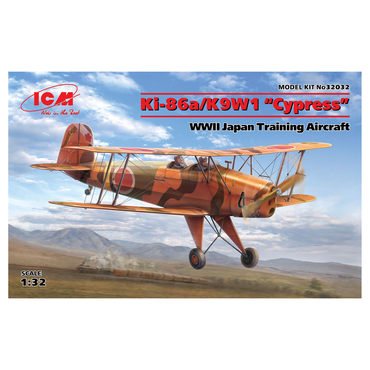 Ki-86a/K9W1 “Cypress”, WWII Japan Training Aircraft 1/32