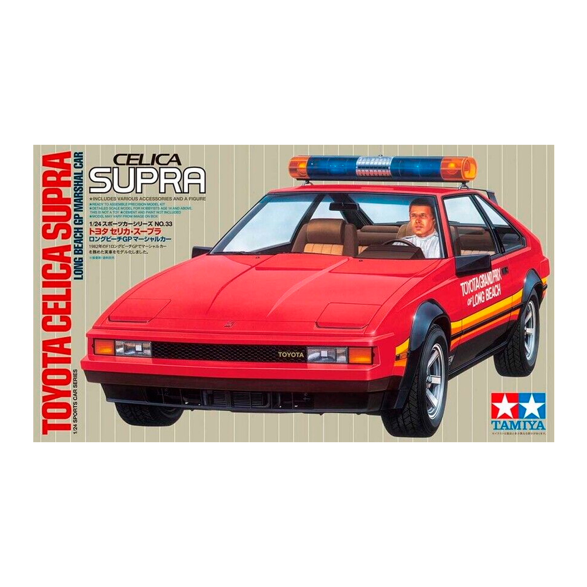 1/24 Toyota Celica Supra Marshall Car 1983