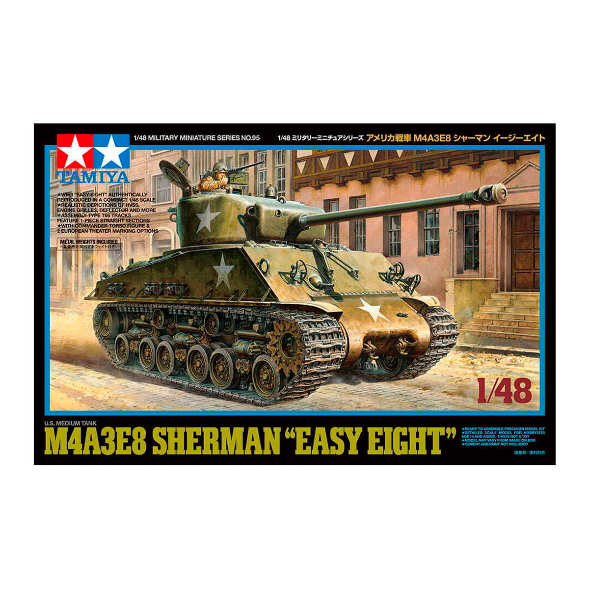 1/48  M4A3E8 Sherman “Easy Eight”