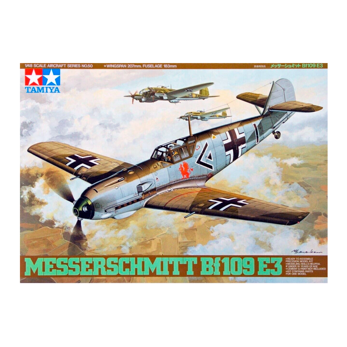 1/48 Messerschmitt Bf109 E-3