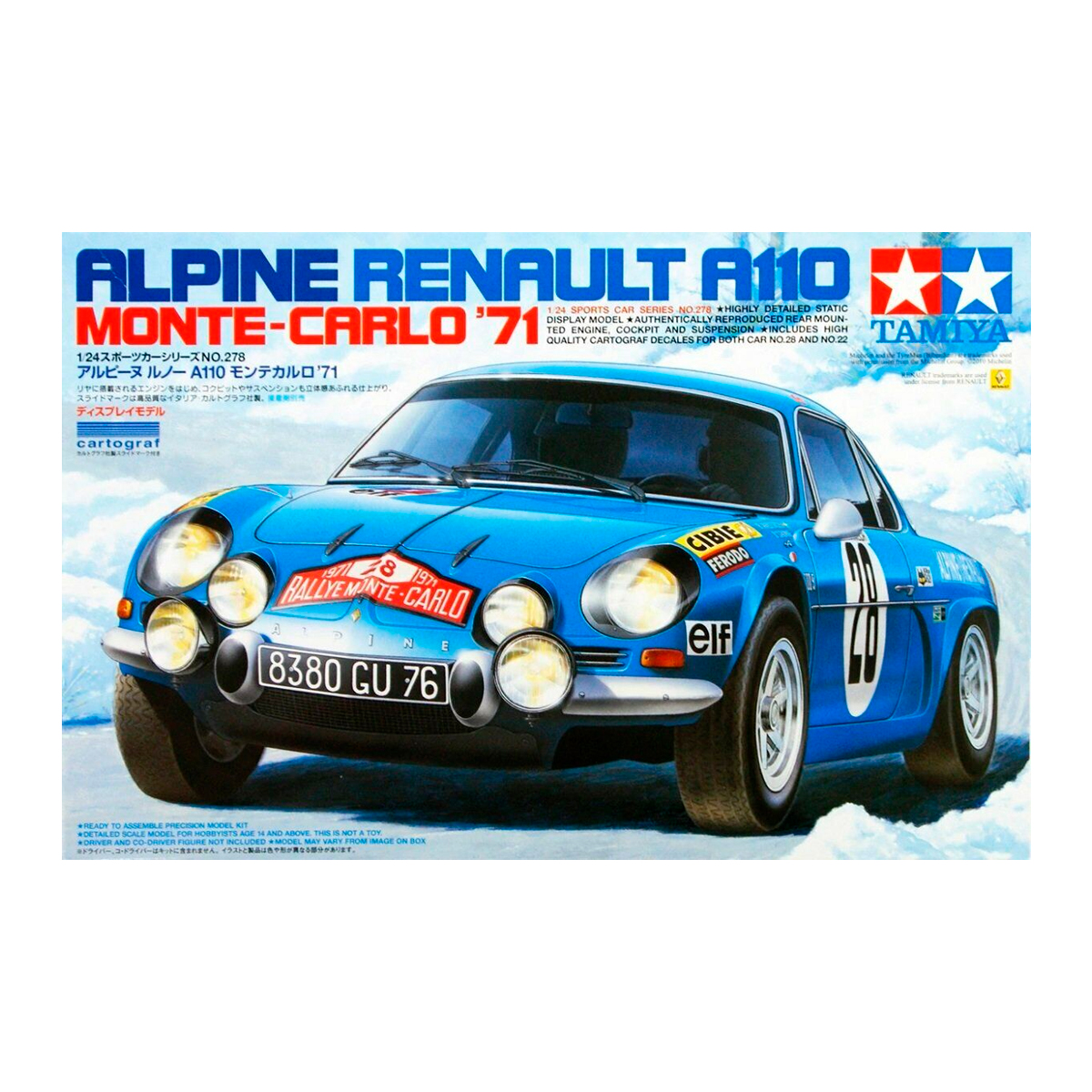 1/24 Alpine A110 Monte-Carlo ’71