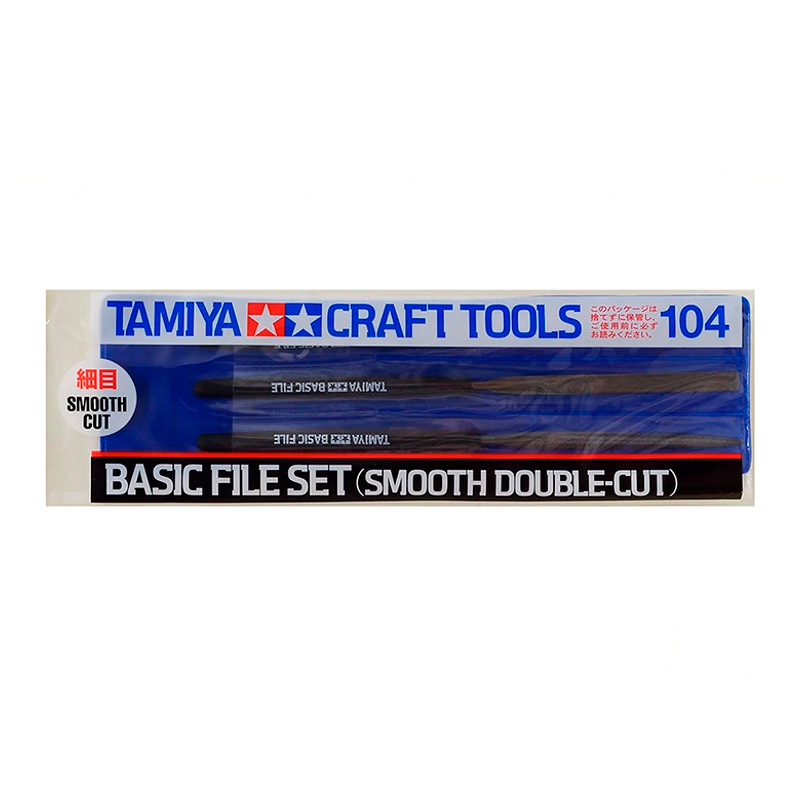 Basic File Set Smooth Double Cut – Juego de limas básicas corte doble liso