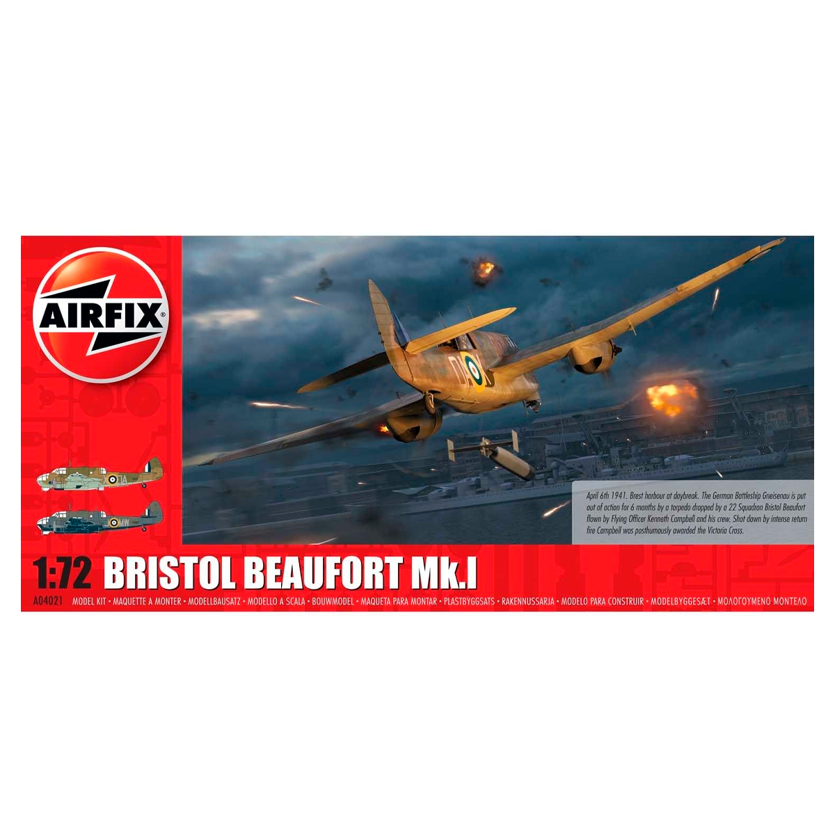 Bristol Beaufort Mk1 1/72