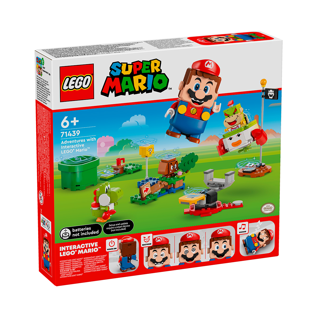 LEGO® Adventures with Interactive LEGO® Mario™ – Aventuras interactivas con LEGO® Mario™