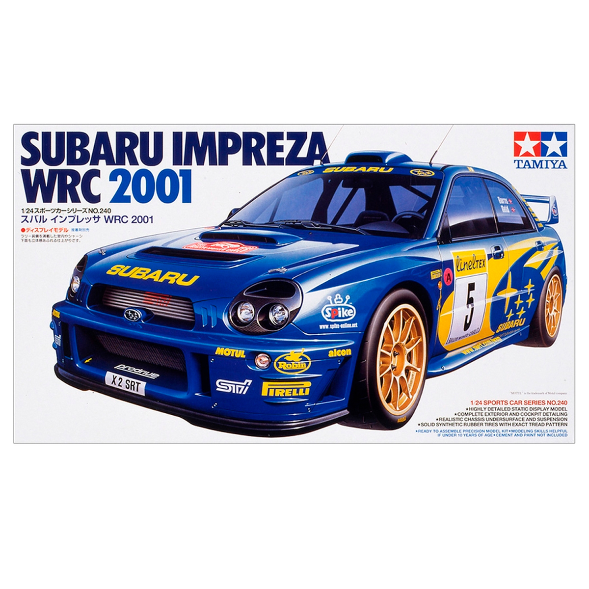 1/24 Subaru Impreza WRC 2001