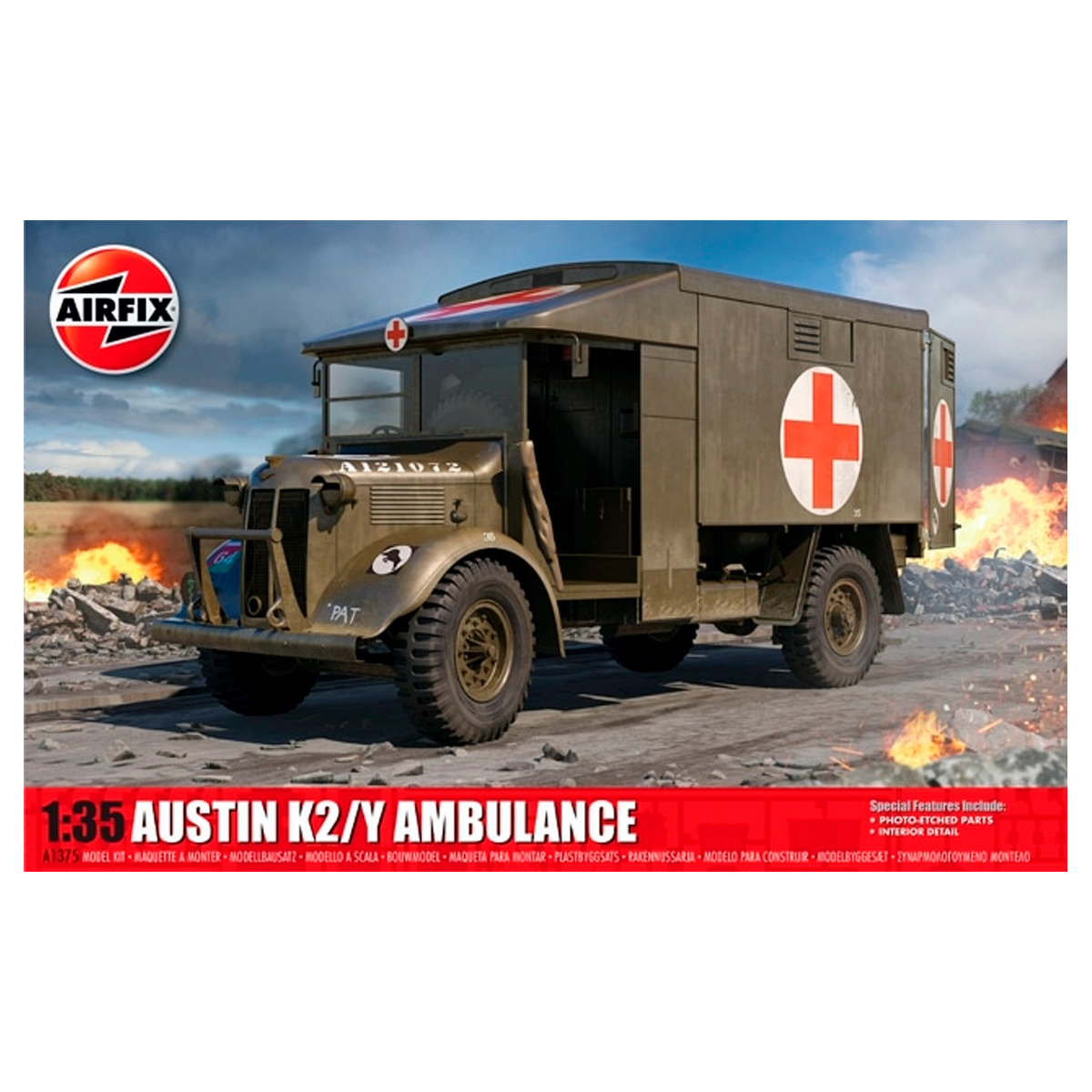 British Army Austin K2/Y Ambulance 1/35