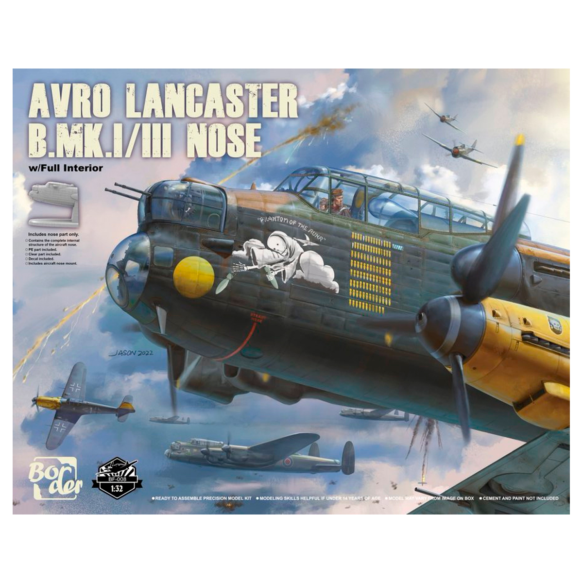 1/32 Avro Lancaster B.MK1/III Nose w/Full Interior