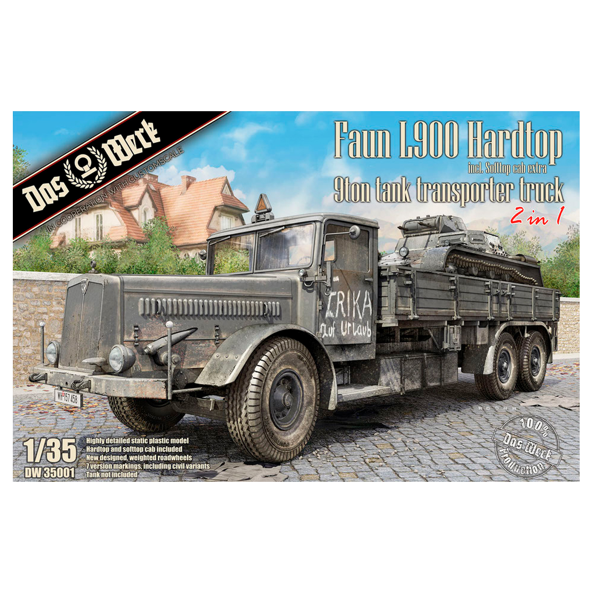 Faun L900 Hardtop 1/35 (2in1)