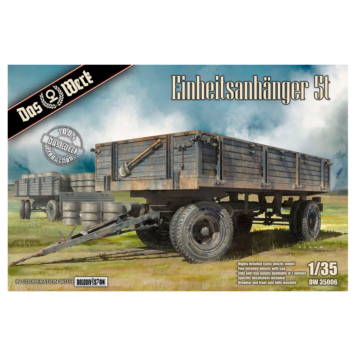 Einheitsanhänger 5t 1/35