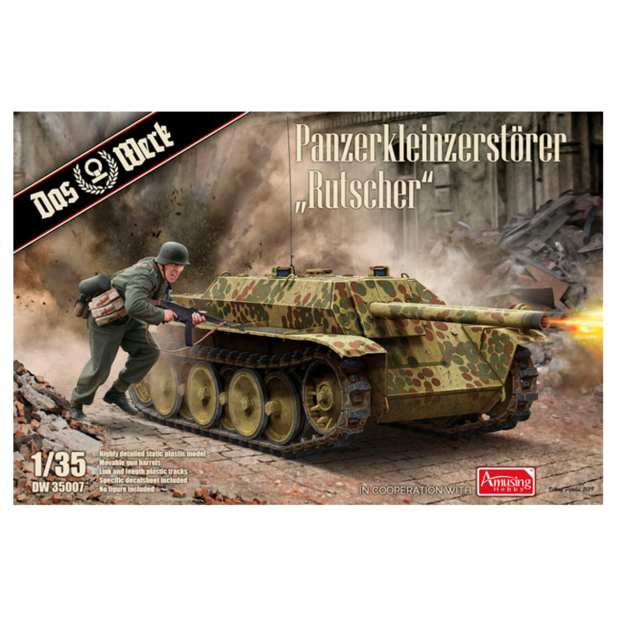 Panzerkleinzerstörer Rutscher 1/35