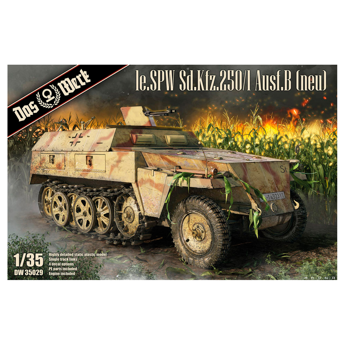 le.SPW Sd.Kfz.250/1 Ausf.B (neu) 1/35