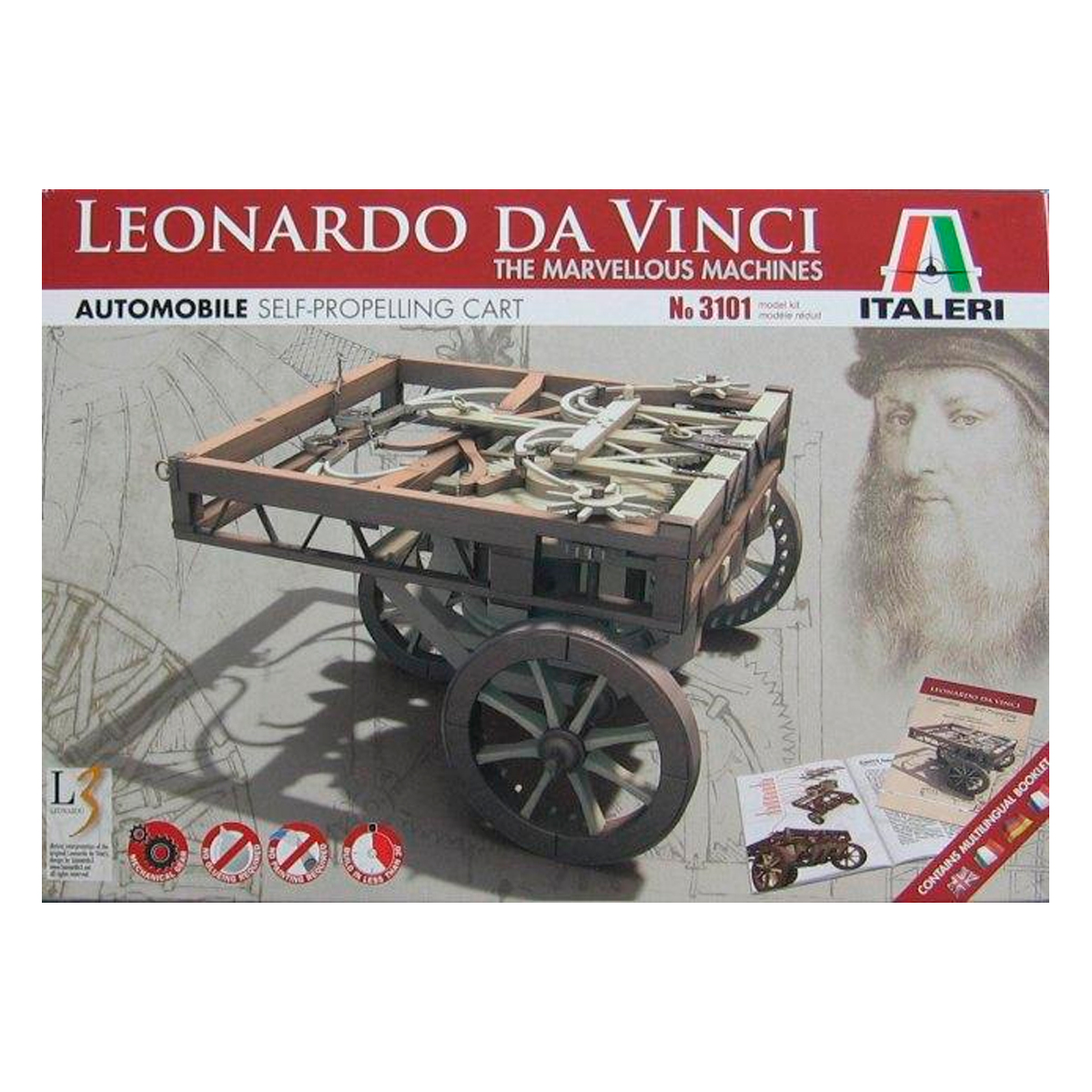 1/7 Leonardo – Self Propelling Cart