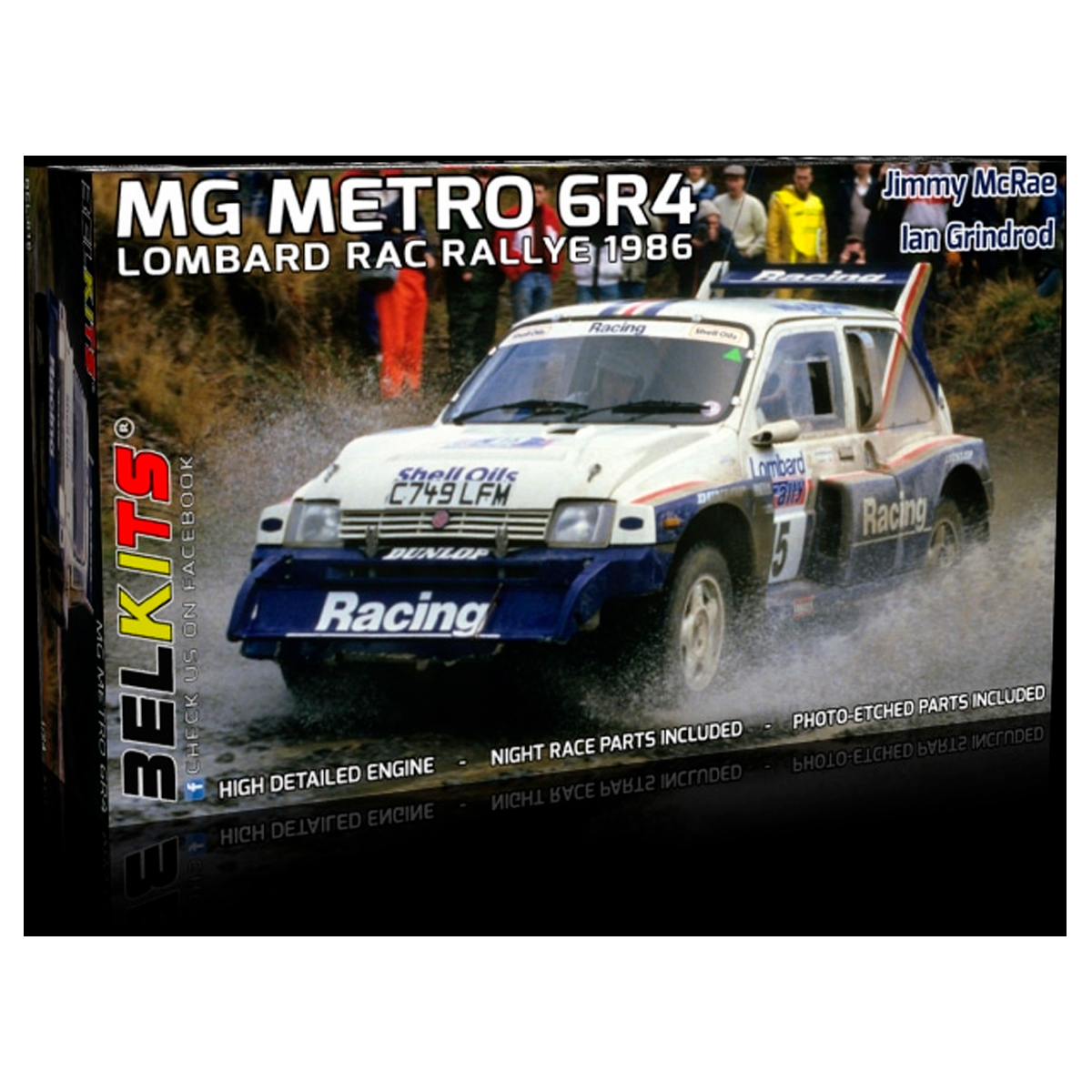 MG Metro 6R4 – 1986 Lombard RAC Rallye 1/24