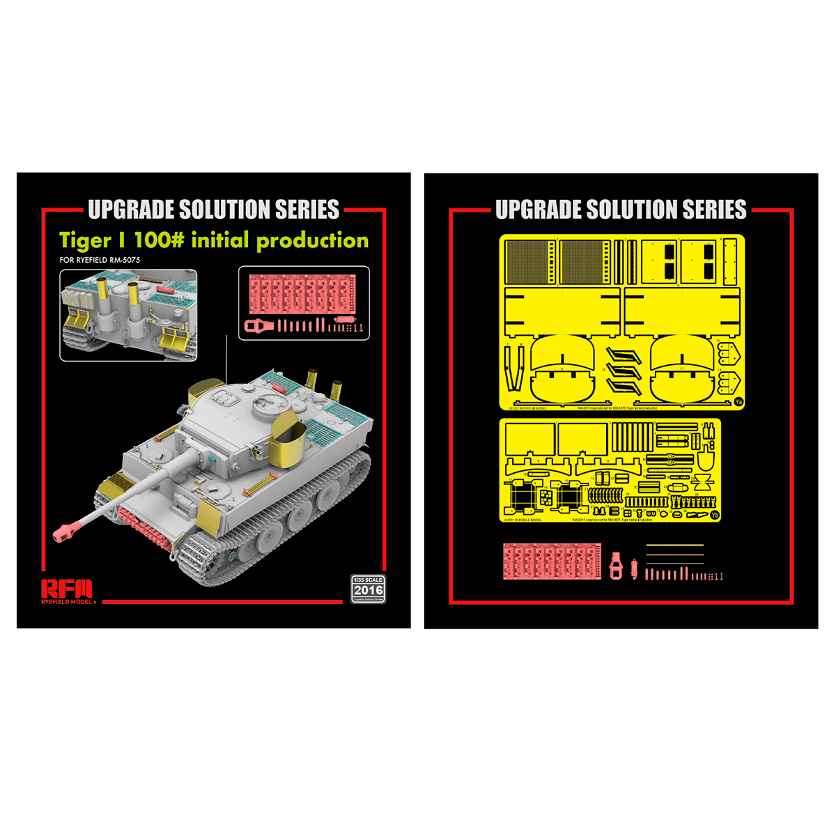 The Upgrade Solution Series for Tiger I 100# 1/35