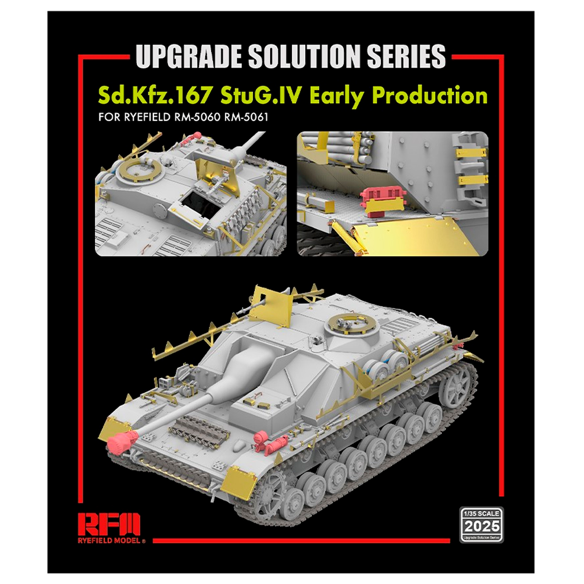 The Upgrade Solution Series for StuG.IV Early Production 1/35