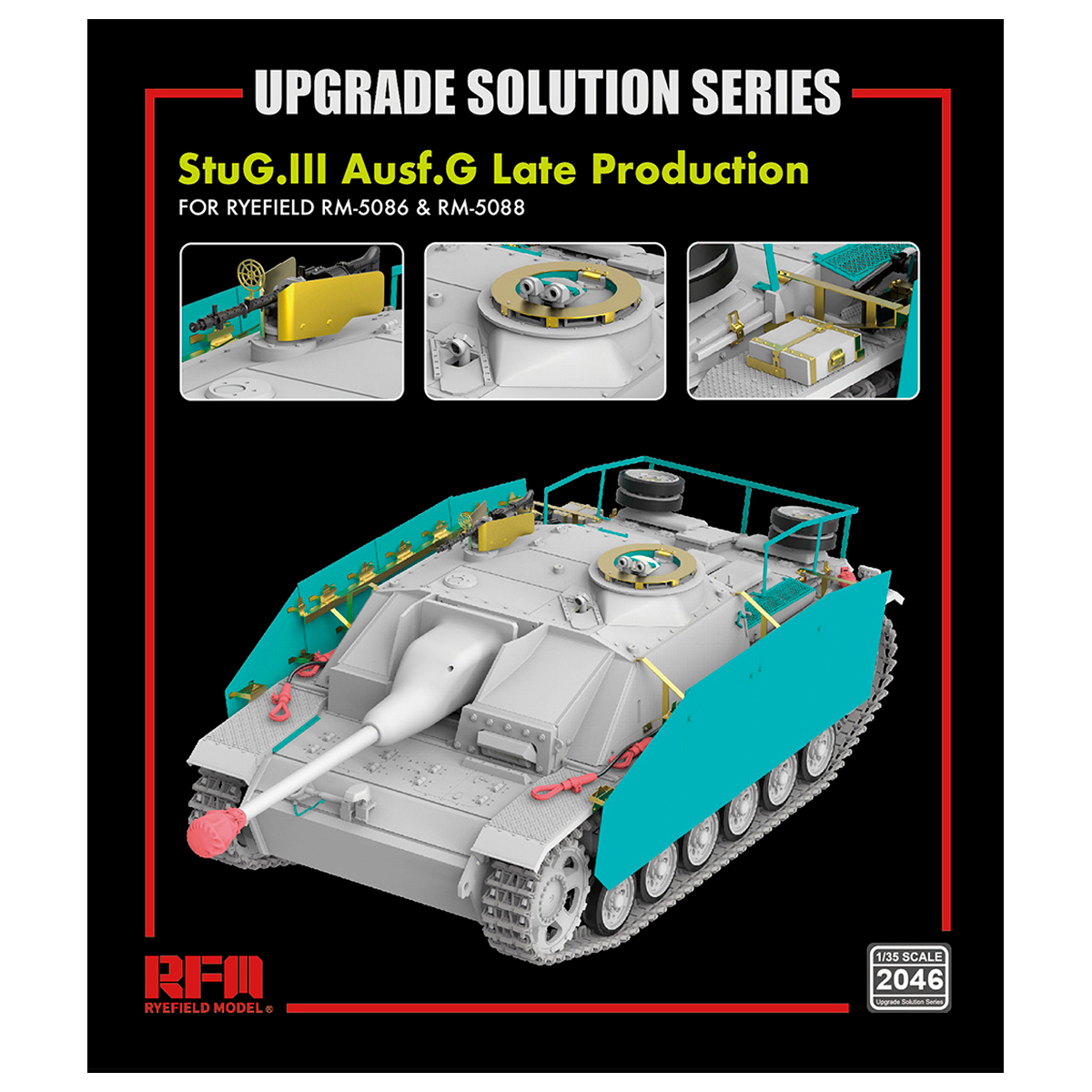 The Upgrade Solution Series for StuG.III G Late Production 1/35