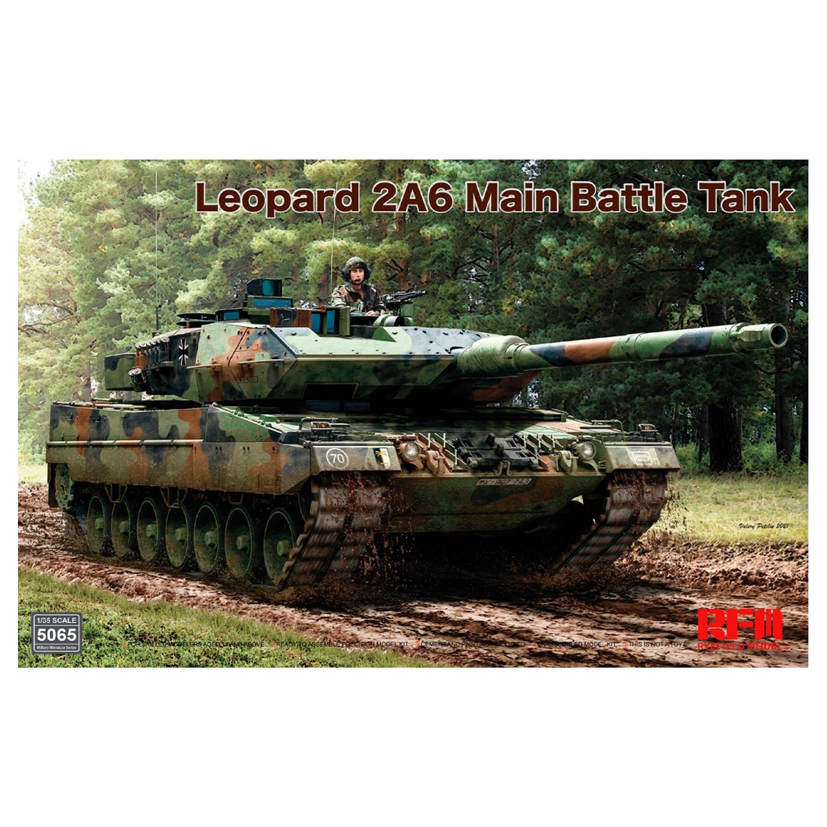 1/35 Leopard 2 A6 Main Battle Tank