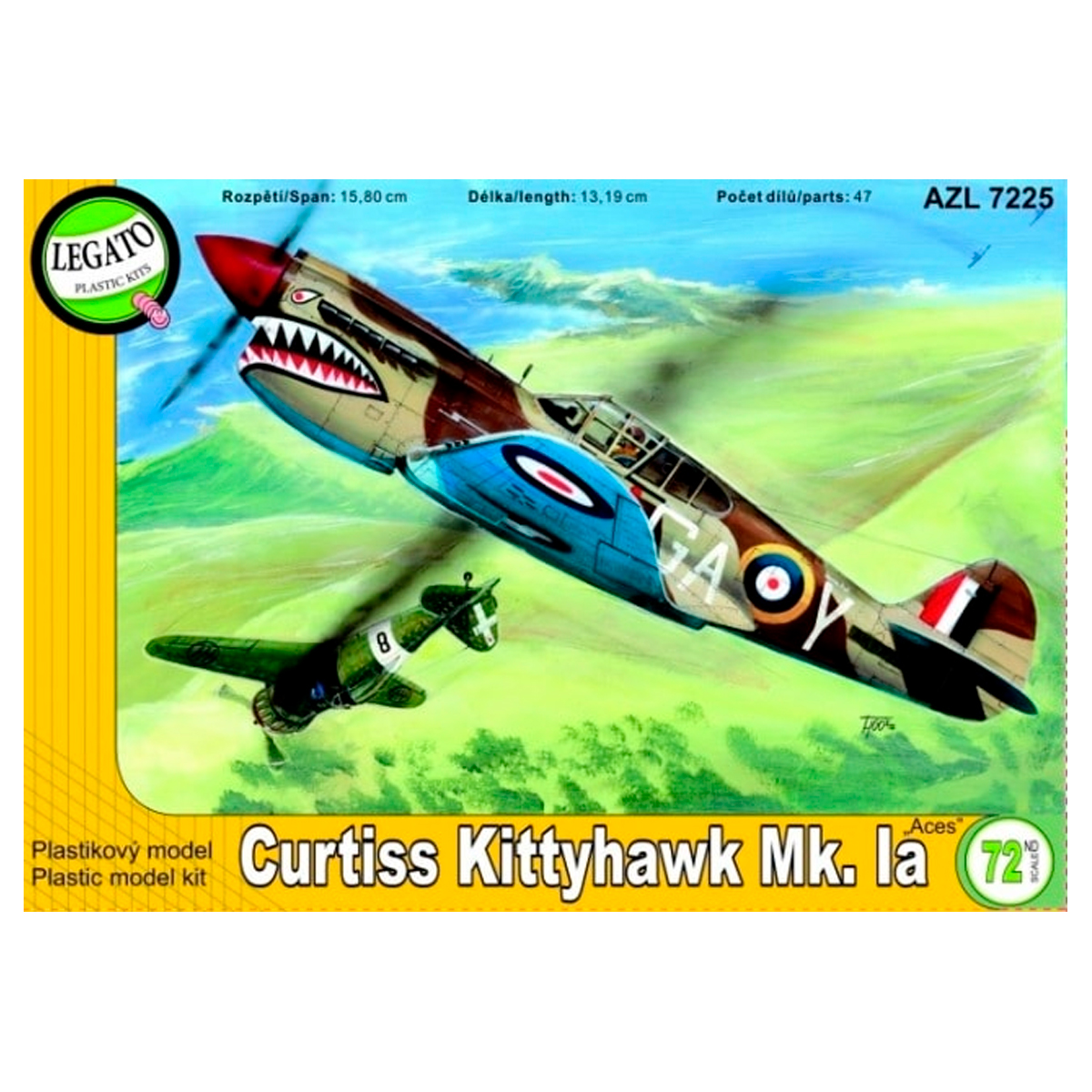 LEGATO 1/72 Curtiss Kittyhawk Mk.Ia “Aces”