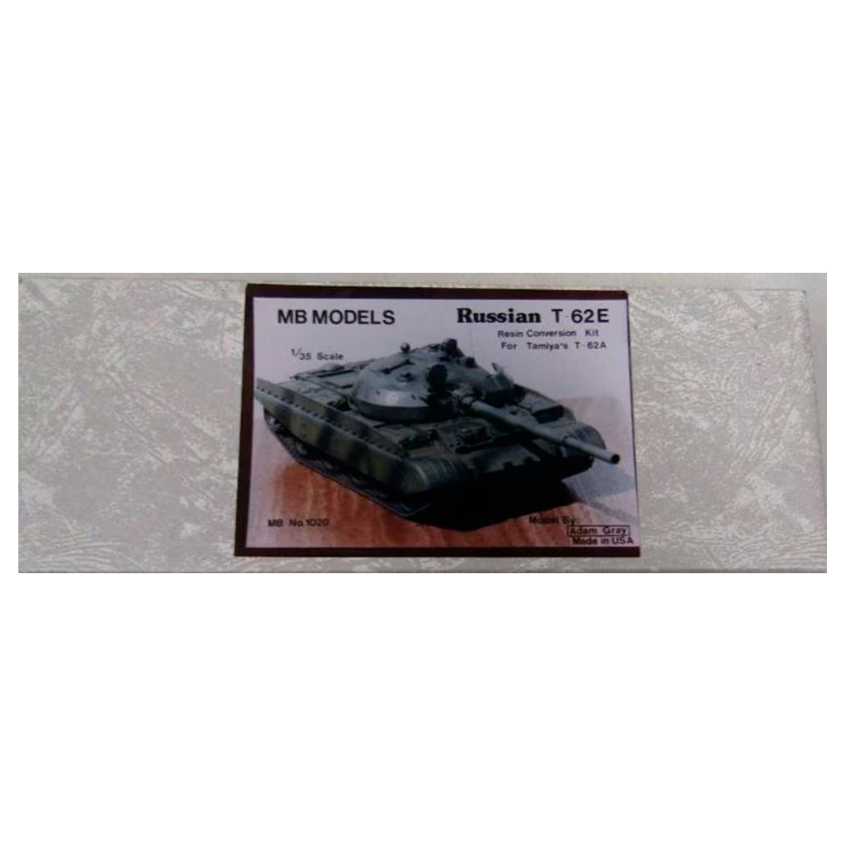 MB Models 1/35 Soviet T-62 E Conversion Kit