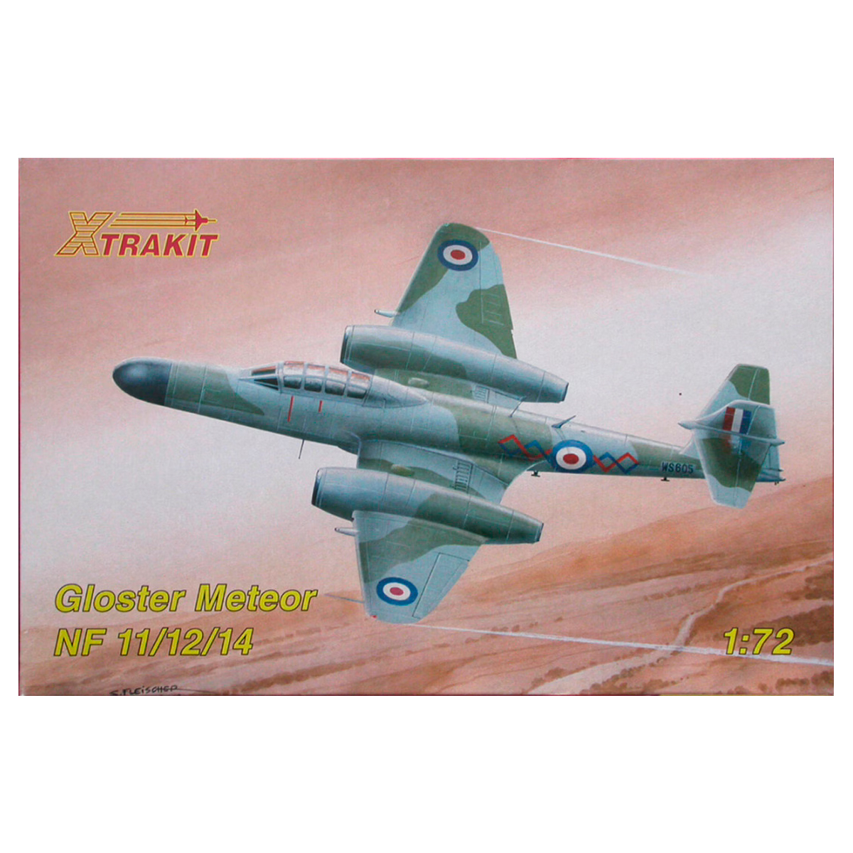 XTRAKIT Gloster Meteor NF 11/12/14 1/72