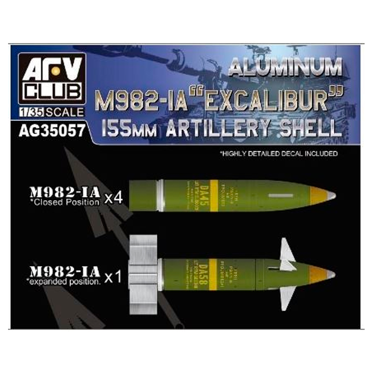 Aluminum M982-1A “Excalibur” 1/35