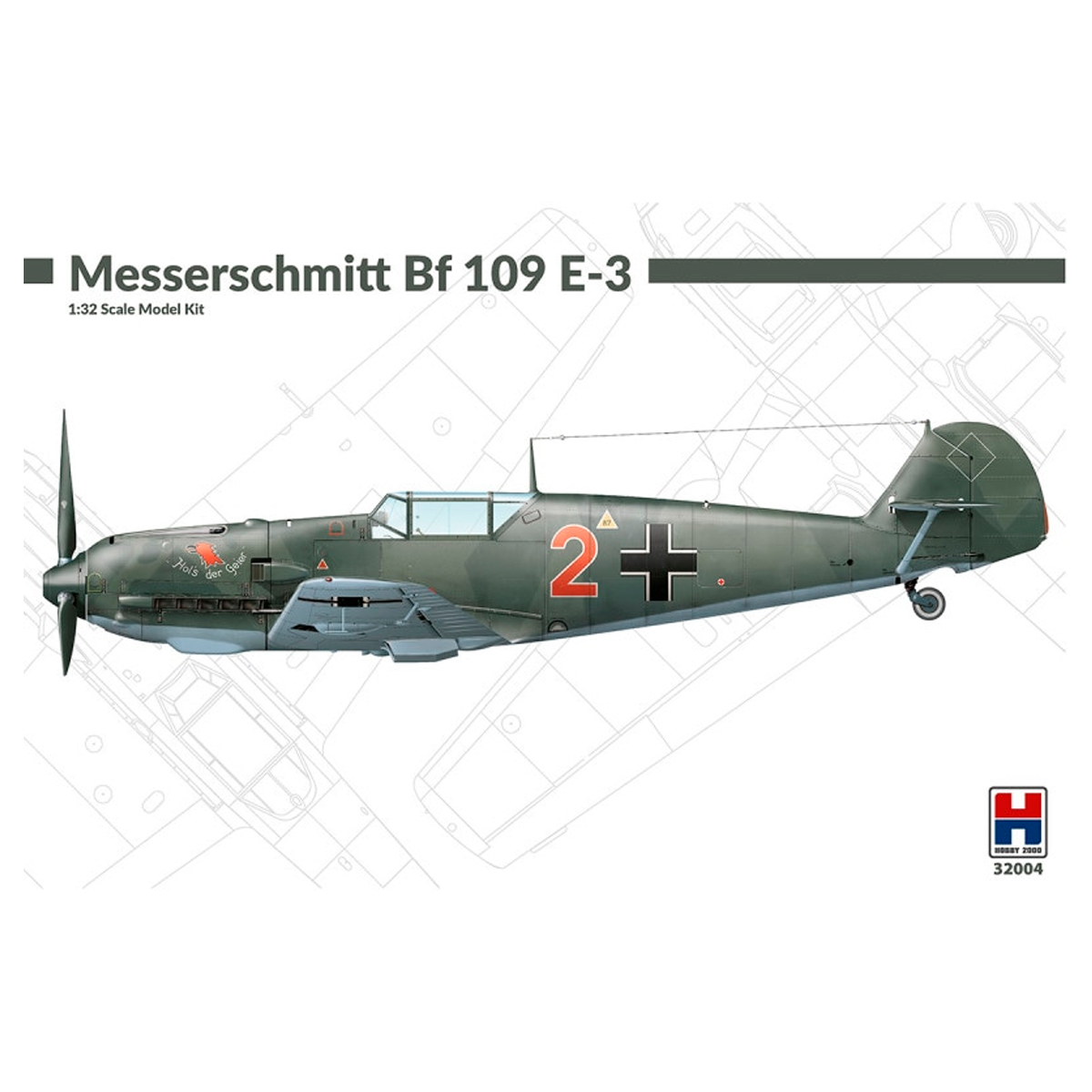 Messerschmitt Bf 109 E-3 1/32