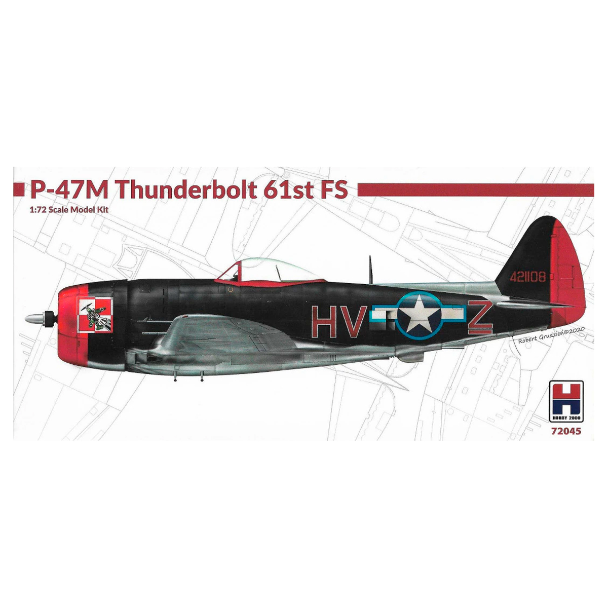 P-47M Thunderbolt 61st FS 1/72