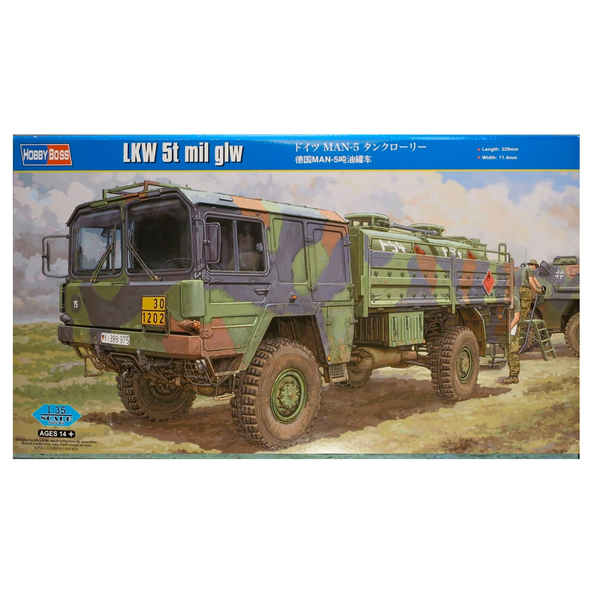 German LKW 5t mil glw 1/35