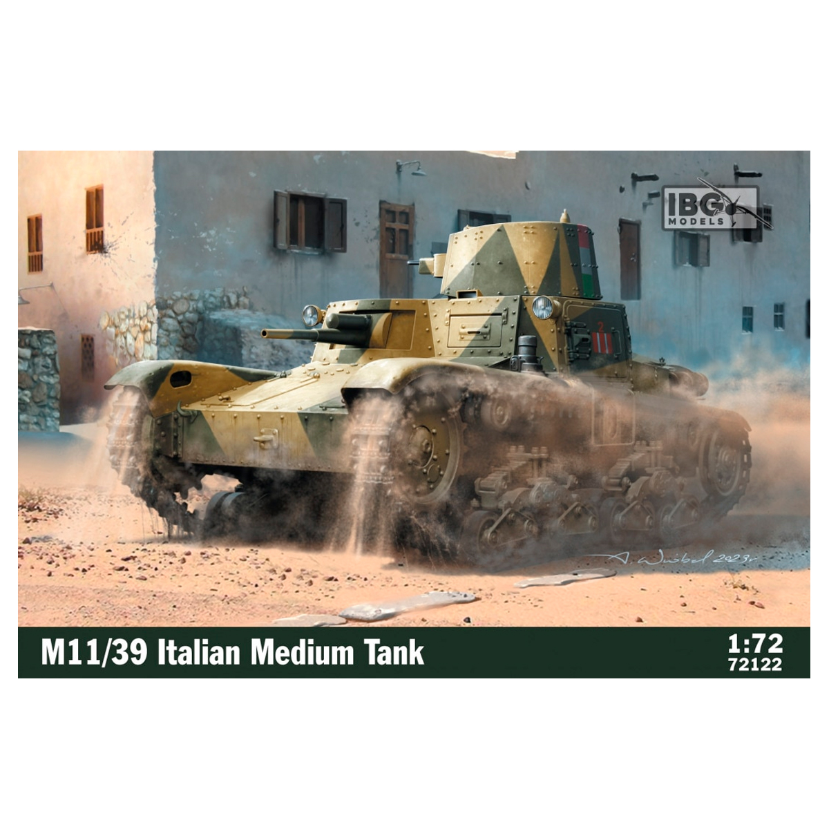 M11/39 Italian Tank 1/72