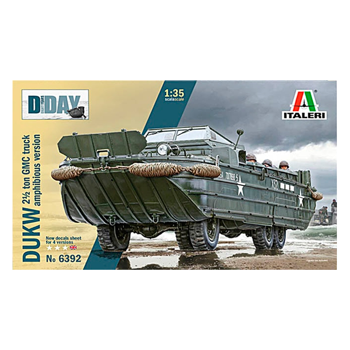 1/35 DUKW 2 1/2 Ton GMC Truck Amphibious