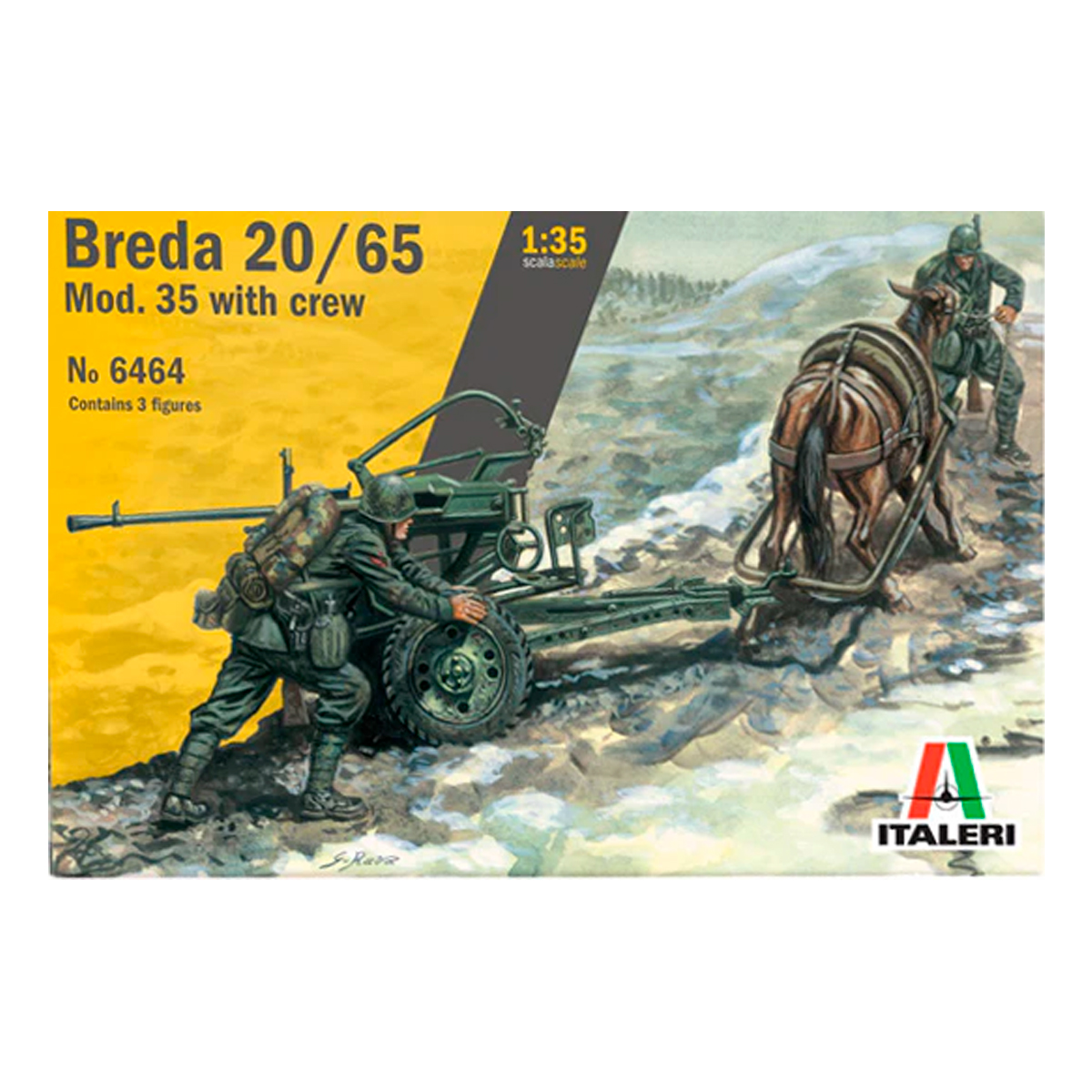 1/35 Breda 20/65 with crew