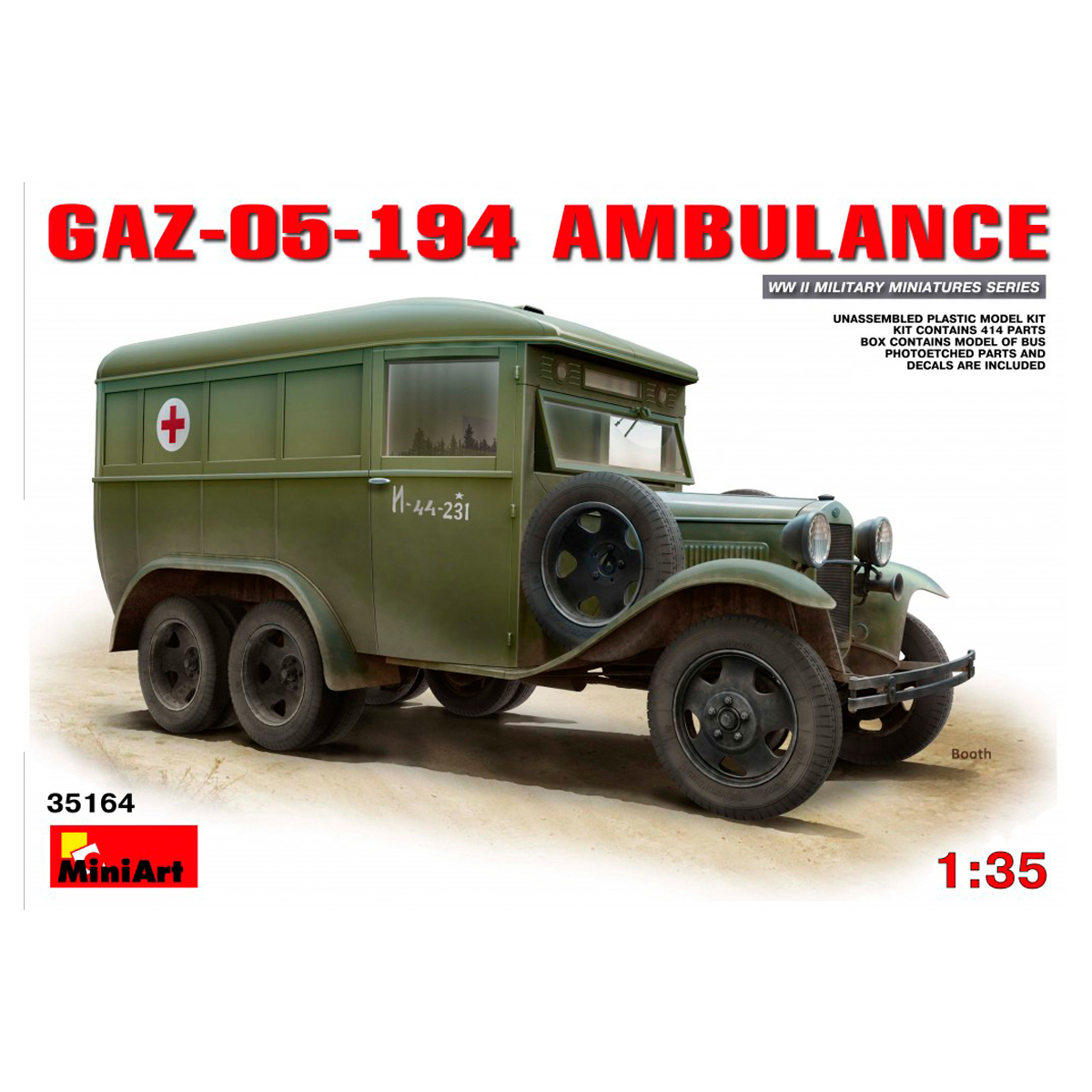 1/35 GAZ-05-194 Ambulance